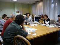 寺小屋サロンの一コマ