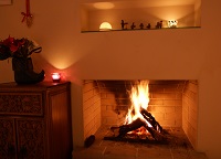 冬の暖炉会